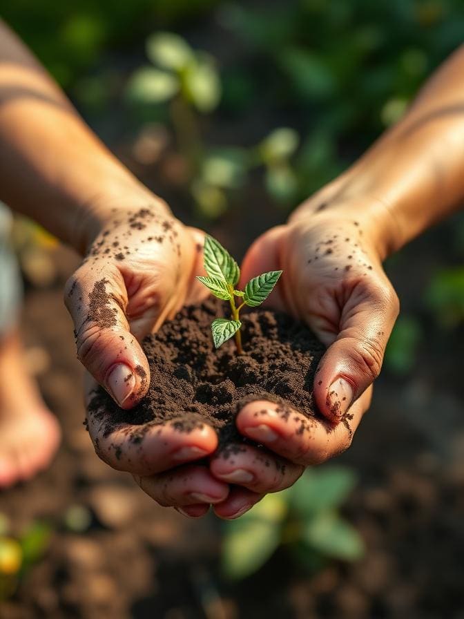 Cele mai sincere mâini din echipă 🌱